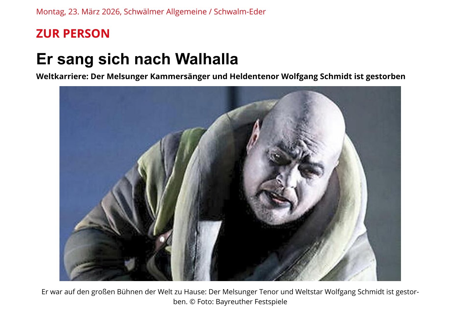 20260323 HNA MEG Nachruf Wolfgang Schmidt S1